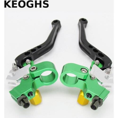 Keoghs 22mm Universal Motorcycle Brake Clutch Levers/drum Brake Left And Right For Honda Yamaha Kawasaki Suzuki One Pair