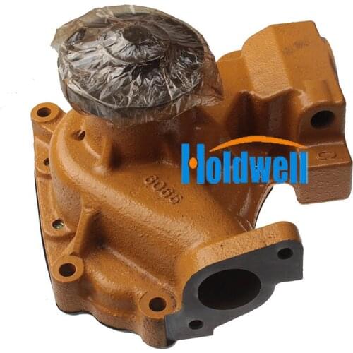 Holdwell Water Pump 6204-61-1301 for Komatsu 4D95S Engine D20A D21A D20P D21P Bulldozers