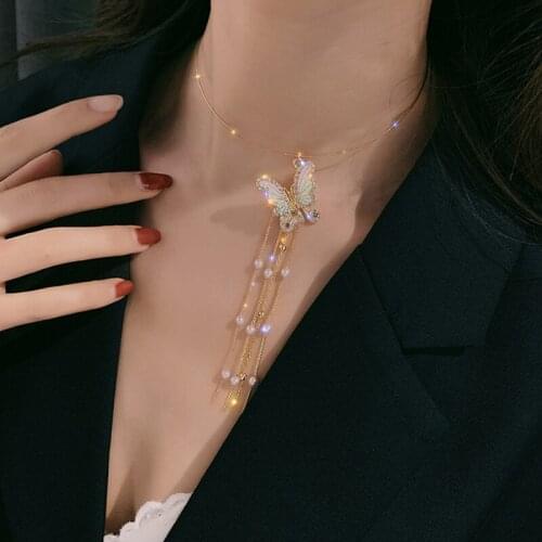 2021 New Arrival Women Chokers Necklaces Trendy O-chain Metal Geometric All Compatible Party Necklace Female Jewelry