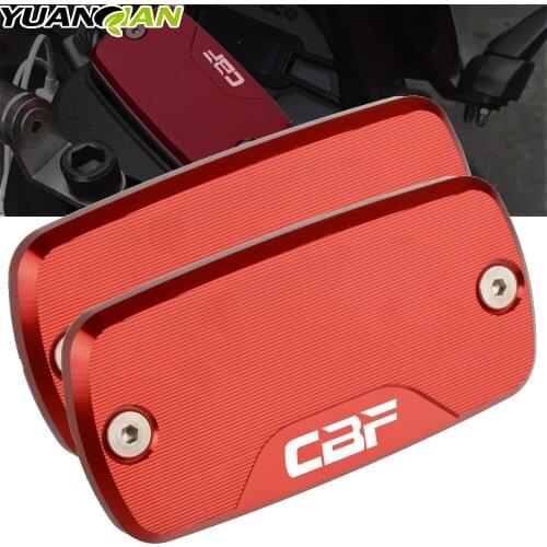 FOR HONDA CBF500 CBF600 600S CBF1000 Motorcycle Accessories Part Fluid Reservoir Cap Motorbike front brake moto CNC Aluminum CBF