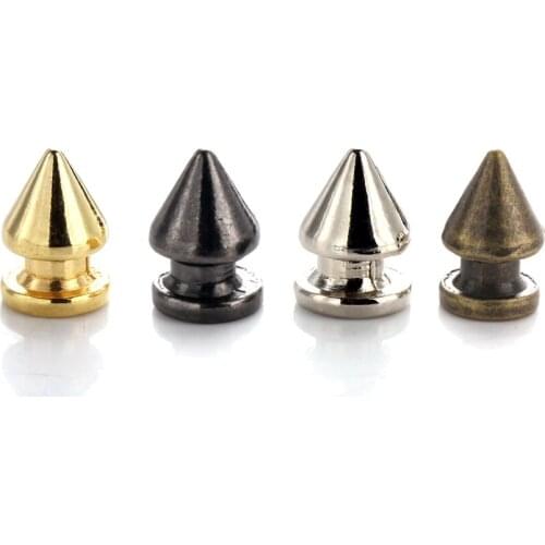 Free shipping 10PCS 12MM Silver Metal Screw Back Spots Silver Tree Spikes Studs, used for Leather Craft,Jeans,Hats,Shoes,Punk