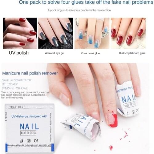 Nail Degreaser gel polish removal Lint-Free Napkins For Manicure Cleanser Nails remover for gel polish Napless napkins