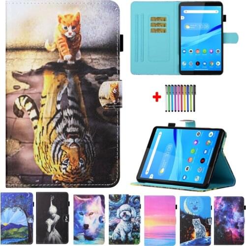Funda For Lenovo Tab M10 Case 10 1 TB X605F/L TB X505X/F/L Painted Tablet For Lenovo M10 FHD Plus 10.3 Case TB-X606F TB-X606X