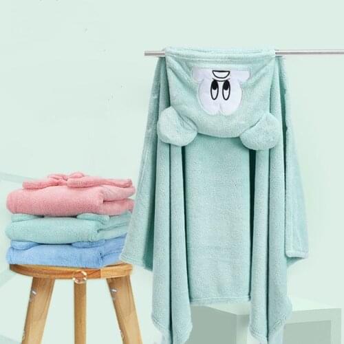 Disney Baby bath towel cap cape baby newborn bath robe is thicker than cotton absorbent winter style 70/140cm