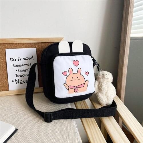 Japanese Canvas Womens Bag 2021 New Style Casual Canvas Bag Small Fresh and Cute Single Sshoulder Bag web celebrity Student Bag