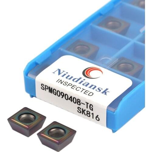 SPMG050204-TG SPMG060204-TG Carbide Insert SPMG07T308-TG SPMG090408-TG SPMG110408-TG SK816 CNC Lathe Tool U Drill Milling Cutter