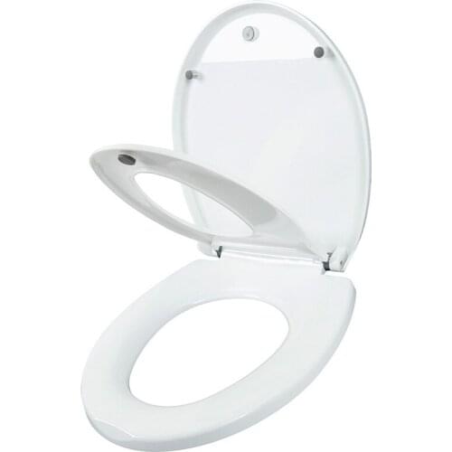 Child Potty Training Cover Prevent Falling Toilet Lid Double Layer Adult Toilet Seat For Kids PP Material Slow-Close Travel Pot