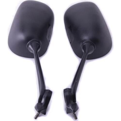Motorcycle ABS Pair Side Rear View Mirrors For Yamaha YZF R6 YZF-R6 2008-2016 2010 2011 2012 2013 2014 2015 Black