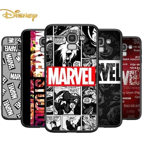 Marvel Avengers For Samsung Galaxy J8 J7 J6 J5 J4 J3 J2 Duo Prime Plus Core EU 2015 2016 2017 2018 Soft Phone Case