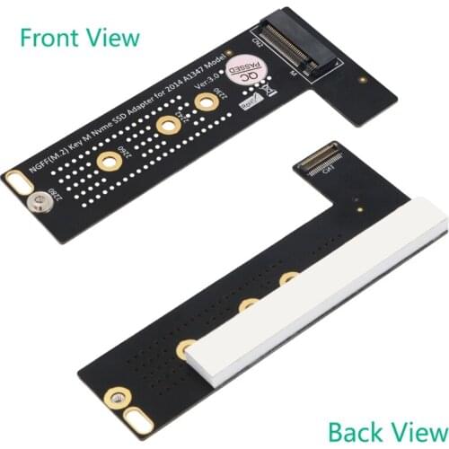 Upgrade M.2 M-Key NVME to A1347 SSD Converter Card Adapter for 2014 MacBook