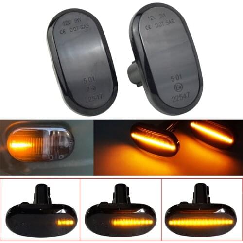 LED Dynamic Side Marker Turn Signal Light Repeater Lamp For Suzuki Jimny JB64W JB74W JB23W JB64W Lapin For Mazda For Chevrolet