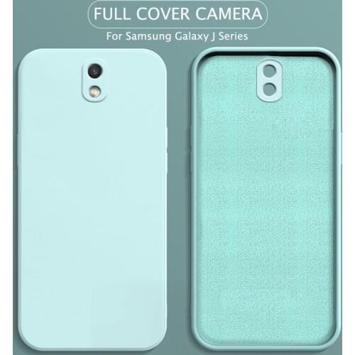 Cube Silicone Phone Case For Samsung Galaxy J3 J7 2017 Pro J1 Ace J2 J4 J7 J6 Prime Grand Prime Plus Matte Camera Protect Cover