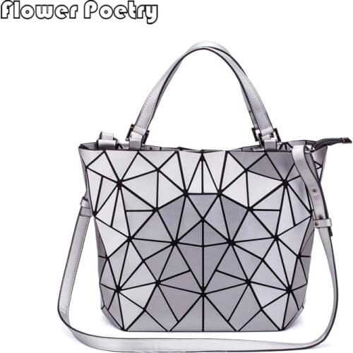 Matte Geometric Women Handbag Large Capacity Fashion Female Shoulder Bag Ladies Luxury Leather Designer Crossbody Bags Bolsos