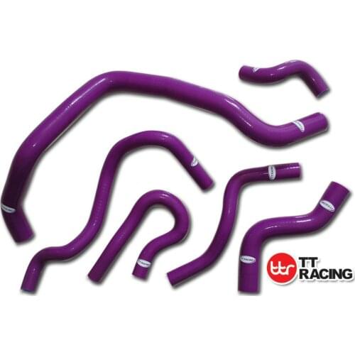 TT1303CPU - Honda Civic D15 D16 EG EK Silicone Radiator Hose Kit 92 93 94 95 96 97 98 99 00 - PURPLE