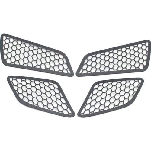 4x Motorcycle Headlight Net Trim Protector Cover for VESPA GTS -2019