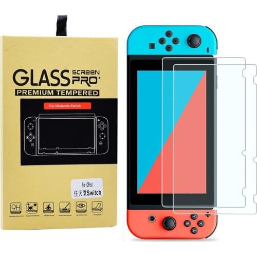 1/2pcs Screen Protector for Nintend Switch Lite Tempered Glass Full HD Clear Protective Film Cover 9H Hardness Surface Guard