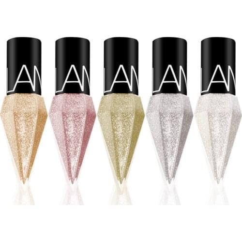 5 Colors Liquid Eyeliner Fashion Diamond Shining Waterproof Long Lasting Liner Pen Sexy Makeup Cosmetics Tools TSLM1