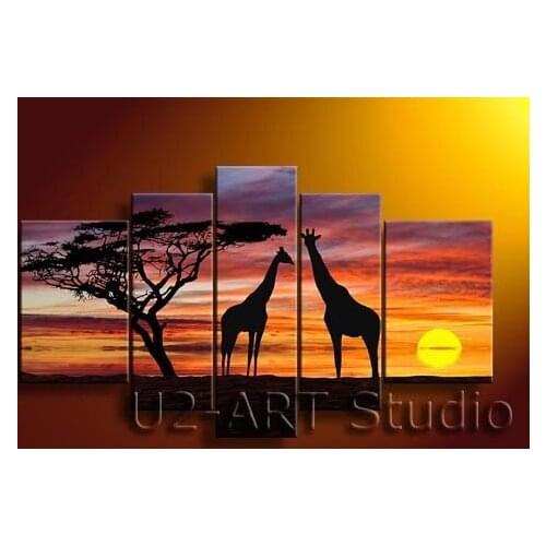 Abstract Group paintings,fine art,handicraft,decoration,100% handmade oil painting GP12