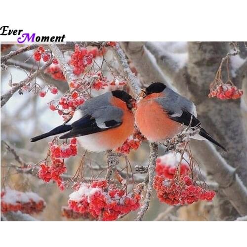 5D Flowers and bird DIY Diamond Painting Square Resin Rhinestone pasted Diamond Embroidery Needlework Home Decoration ASF224