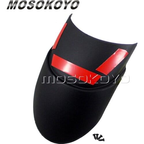 For BMW S1000R S1000RR S1000XR S 1000 RR/XR Motorcycle Front Mudguards Cover Black Fender Extender Protection with Bolts