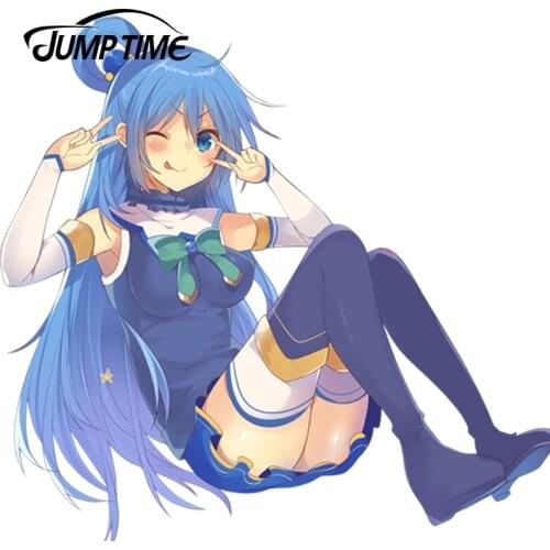 JumpTime 13cm x 12.6cm Japanese Anime Kono Subarashii Sekai ni Shukufuku wo! Decals Rally Sticker Car Decal Waterproof