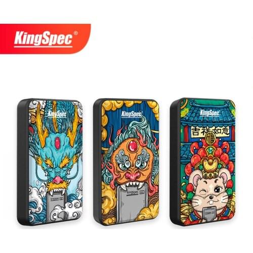 KingSpec External SSD 1tb 512gb Hard Drive Portable SSD 256gb SSD USB 3.1 Type C External Solid State Drives For Laptop PC