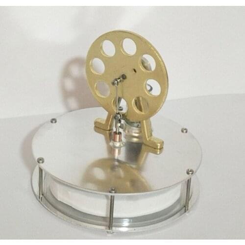 T3EC Miniature Low Temperature Stirling Engine Motor Model Puzzle Toys Kit Education Model Children Adult