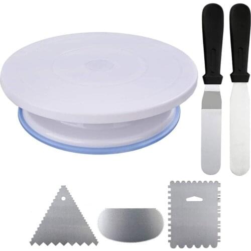 Non-Slip Cake Turntable Set Cake Decorating Pastry Tool Home DIY Cake