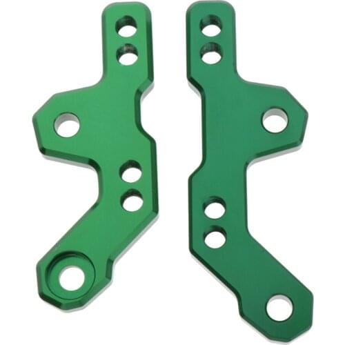 NEW HOT Rear Foot Pegs Footrest Raise Pad For Kawasaki 250 300