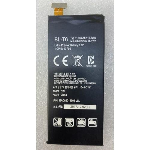 HST New Battery 3100mAh BL-T6 Battery for LG F220 F220K F220L BLT6 Li-Polymer Phone Batteries