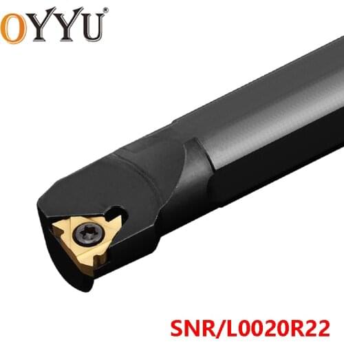 OYYU Turning Tool Holder SNR0020R22 SNL0020R22 SNR SNL 0020 use 22ER/IR Carbide Threading Inserts Lathe Cutter Shank CNC