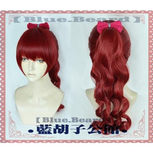 Persona 5 THE ROYAL P5R Kasumi Yoshizawa Cosplay Costume Wig Halloween Party Hair + Free Wig Cap