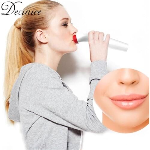 Silicone Lip Plumper Device Automatic Lip Plumper Electric Plumping Device Beauty Tool Fuller Bigger Thicker Lips for Women