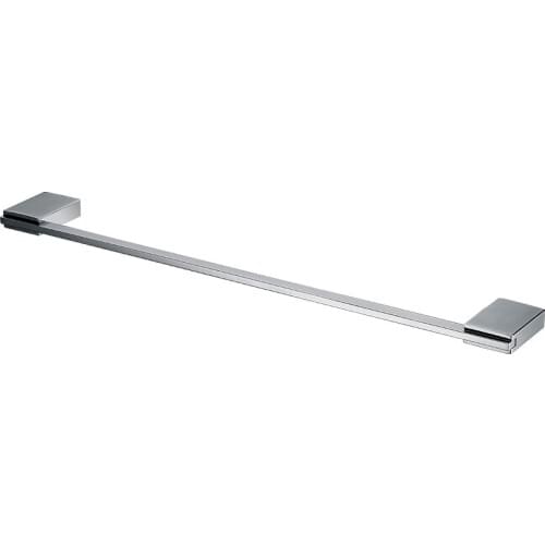 Mirror Polished SUS 304 Stainless Steel SingleTowel Bar Square Towel Rack Wall Mounted Towel Holder Bathroom Accessories