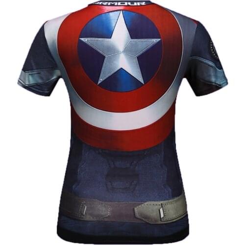 CODY LUNDIN Women compression Elasticity tights fitness short sleeve Tops Shirts Summer Quick dry Fitness rashguard