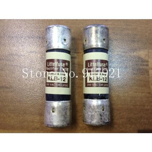 [ZOB] The United States Litteituse Netlon KLB-12 250V FUSE genuine original fuse tube --5PCS/LOT