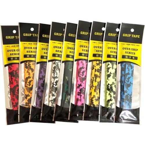 10pcs/lot camouflage tacky feel Grips/Overgrip