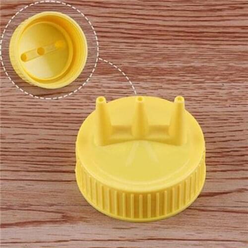 360ml Squeezing Bottle With 3 Hole Sauce Vinegar Oil Ketchup Gravy Cruet Condiments Dispenser HFing