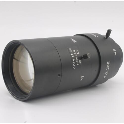 5mm-100mm F1.8 Manual Iris CCTV Camera Lens CS-Mount CW5100