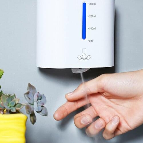 300ml Automatic Liquid Soap Dispenser Hand Free Smart Liquid Sensor Soap Touchless Dispenser Pump For Kitchen Bathroom Hand Wash