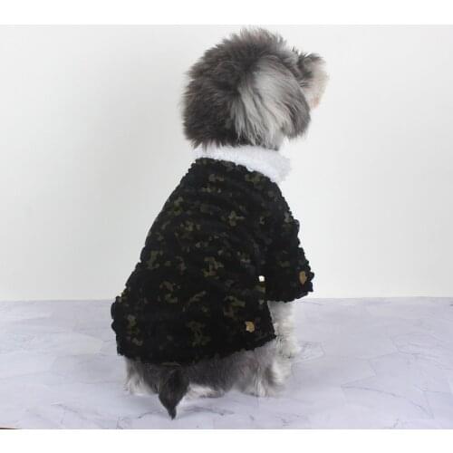 Chaopai Dog Clothes Winter Warm Pet Dog Jacket Coat Puppy Clothing Hoodies for Small Medium Big Dogs Outfit