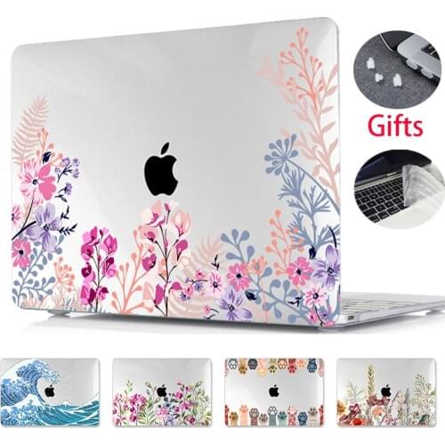 4 in 1 For macbook Pro air 13 2020 A2251 A2289 case Pro 13 15 11 12 inch Full Cover Matte Case Touch Bar Touch ID A2159 A1932