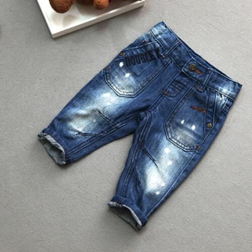 Baby jeans boy pants Fashion cowboy newborn pants baby denim pants jeans toddler jeans infant ripped jeans pants 6M-4T