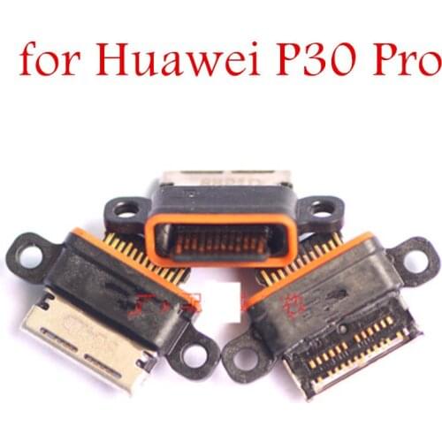For Huawei P30 Pro USB Charger Connector Flex Cable Microphone USB Charging Dock PCB Board Flex Cable Repair Parts