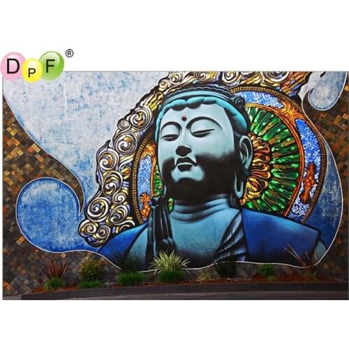 DPF DIY Color of the Buddha 5D needlework diamond painting cross stitch home decor diamond mosaic full square diamond embroidery