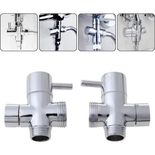 New T-adapter 3 Ways Valve For Diverter Bath Toilet Bidet Sprayer Shower Head