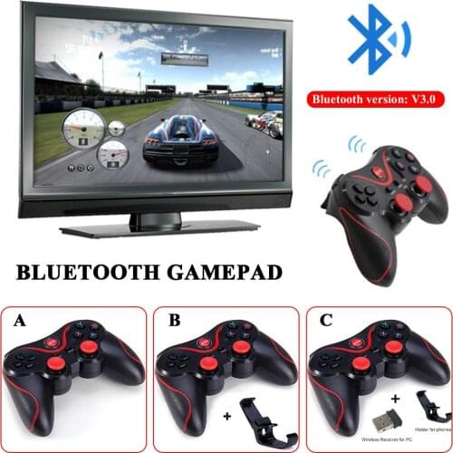 Genuine Original T3 Bluetooth Wireless Gamepad S600 STB S3VR Game Controller Joystick For Android IOS Mobile Phones PC Handle