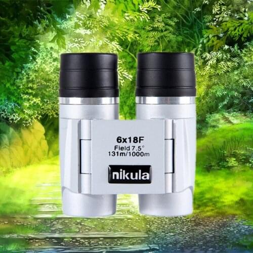 Portable 6x18 new handheld binoculars, high quality, high power, high definition low light night vision binoculars