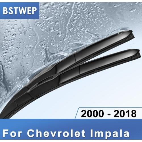 BSTWEP Hybrid Wiper Blades for Chevrolet Impala Fit hook Arms