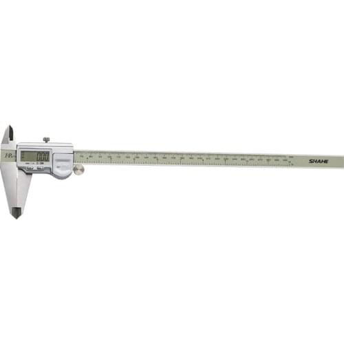 SHAHE 300 mm IP67 Digital Vernier Caliper Micrometer Electronic Digital Caliper Stainless Hardened Vernier Caliper 300 mm